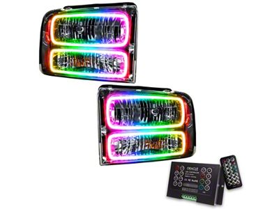 Oracle 05 Ford Excursion SMD HL - Chrome - ColorSHIFT - 7146-333