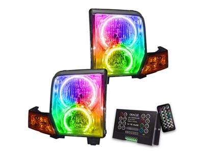 Oracle 06-10 Jeep Commander SMD HL - ColorSHIFT w/ 2.0 - 7063-333