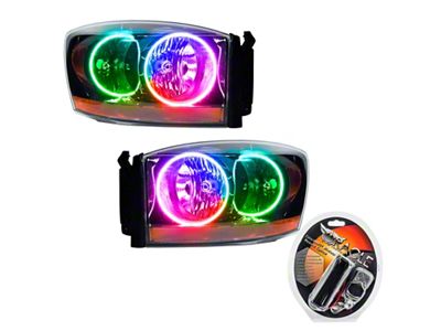 Oracle 06 Dodge Ram SMD HL - Black - ColorSHIFT - 7033-330