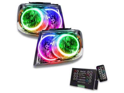 Oracle 07-09 Dodge Durango SMD HL - Chrome - ColorSHIFT - 7201-333