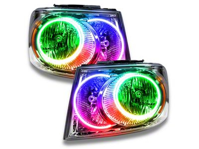 Oracle 07-09 Dodge Durango SMD HL - Chrome - ColorSHIFT - 7201-334