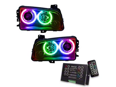 Oracle 08-10 Dodge Charger SMD HL HID - ColorSHIFT w/ - 8179-333