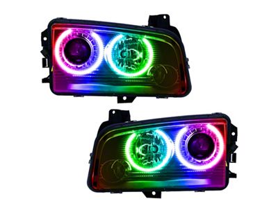 Oracle 08-10 Dodge Charger SMD HL HID - ColorSHIFT w/o - 8179-334