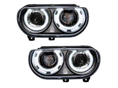 Oracle 08-14 Dodge Challenger SMD HL HID Style - White - 7132-001