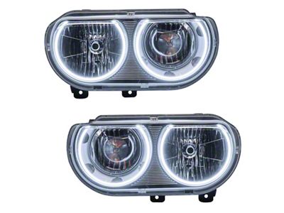 Oracle 08-14 Dodge Challenger SMD HL Non-HID - White SEE - 7720-001