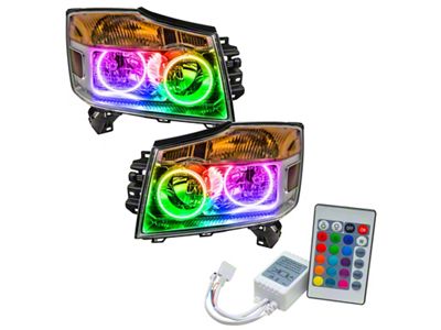 Oracle 08-15 Nissan Armada SMD HL - ColorSHIFT w/ Simple - 8106-504