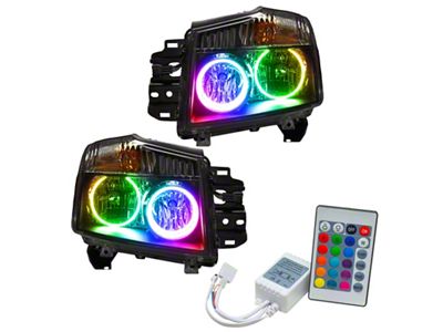 Oracle 08-15 Nissan Titan SMD HL - ColorSHIFT w/ Simple - 7173-504