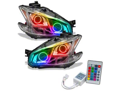 Oracle 09-13 Nissan Maxima SMD HL Non-HID -Chrome - ColorSHIFT w/ - 7177-504