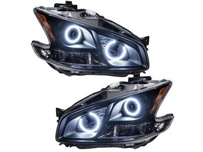 Oracle 09-13 Nissan Maxima SMD HL Non-HID -Chrome - White SEE - 7177-001