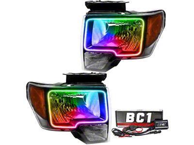 Oracle 09-14 Ford F-150 LED HL - ColorSHIFT w/ BC1 - 7187-335