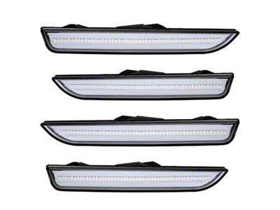 Oracle 10-14 Ford Mustang Concept Sidemarker Set - Clear - 9700-019