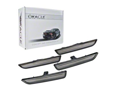 Oracle 10-14 Ford Mustang Concept Sidemarker Set - Tinted - 9700-020