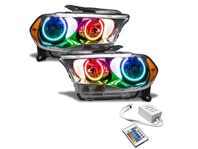 Oracle 11-13 Dodge Durango SMD HL Halogen - Chrome - 7101-504