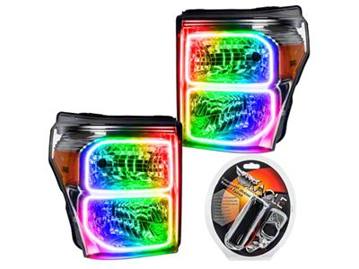 Oracle 11-16 Ford F250/350 LED HL - ColorSHIFT SEE WARRANTY - 8158-330