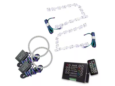 Oracle 11-19 Chrysler 300C DRL Upgrade w/ Halo Kit - 2642-333