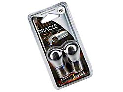Oracle 1157 Chrome Bulbs Pair - White SEE WARRANTY - 5507-001