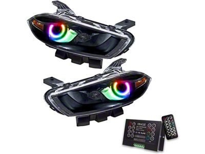 Oracle 13-16 Dodge Dart SMD HL - Black - Halogen - 7169-333