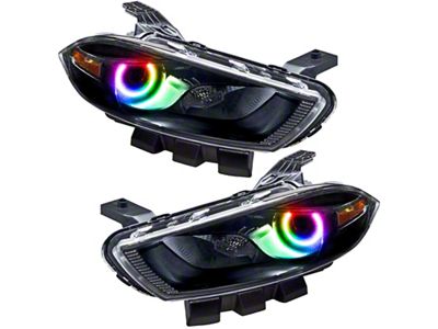 Oracle 13-16 Dodge Dart SMD HL - Black - Halogen - 7169-334