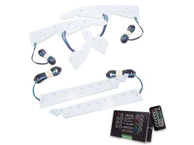 Oracle 14-15 GMC Sierra Headlight DRL Upgrade Kit - ColorSHIFT - 2450-333