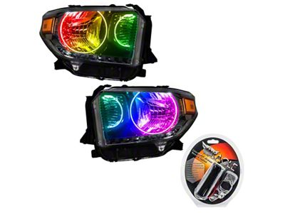 Oracle 14-17 Toyota Tundra SMD HL - Dual Halo Kit - 7204-330