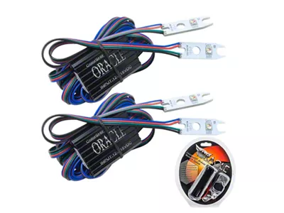 Oracle 15-17 Ford F-150 Headlight DRL Upgrade Kit - ColorSHIFT - 2395-330