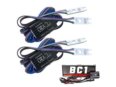 Oracle 15-17 Ford F-150 Headlight DRL Upgrade Kit - ColorSHIFT - 2395-335