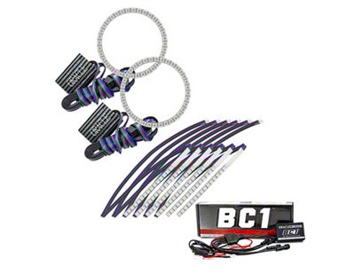 Oracle 15-17 Ford Mustang V6/GT/Shelby DRL w/ Halo Kit - 2267-335