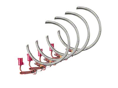 Oracle 15-21 Dodge Challenger LED Waterproof Halo Kit - Red - 3990-003