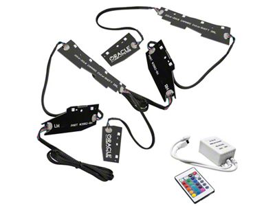 Oracle 16-18 Chevy Camaro RGB+W Headlight DRL Kit - ColorSHIFT - 1345-504