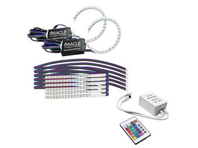Oracle 18-21 Ford Mustang DRL Upgrade w/ Halo Kit - 1348-504