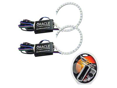 Oracle 18-21 Ford Mustang LED Headlight Halo Kit - ColorSHIFT - 1347-330