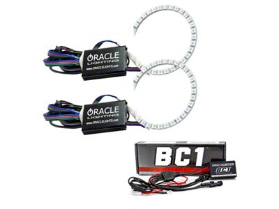 Oracle 18-21 Ford Mustang LED Headlight Halo Kit - ColorSHIFT - 1347-335