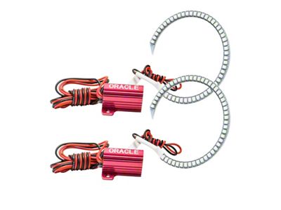 Oracle 18-21 Ford Mustang LED Headlight Halo Kit - Red - 1347-003