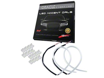 Oracle 18in LED Accent DRLs - White SEE WARRANTY - 5415-001