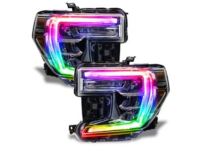 Oracle 19-21 GMC Sierra 1500 RGB+W Headlight DRL Upgrade Kit - 1287-334