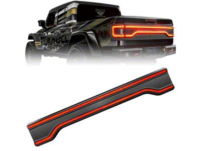 Oracle 20-23 Jeep Gladiator Racetrack Style LED Tail Gate Light - 5918-504-T