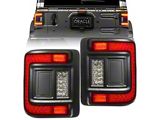Oracle 2018+ Jeep Wrangler Rubicon/Sport LED Flush Mount Tail Light - 5884-504-T