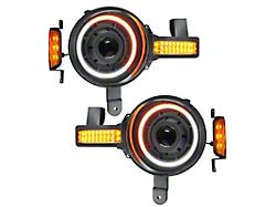 Oracle Oculus Bi-LED Projector Headlights - Amber/White (2021+ Ford Bronco)