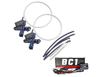 Oracle 21-22 Ford Bronco Headlight Halo Kit w/DRL Bar - 1471-335