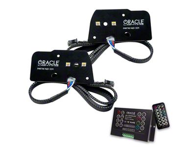 Oracle 21-22 Ford F-150 ColorSHIFT RGB+W Headlight DRL Upgrade Kit - 1460-333