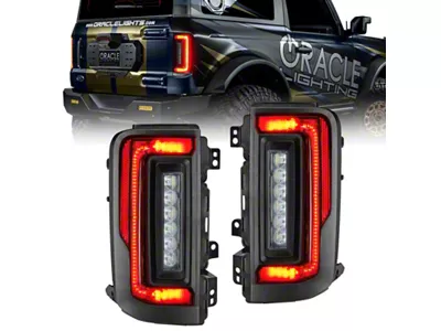 Oracle 21-23 Ford Bronco Flush Style LED Taillights - Tinted - 5892-504-T