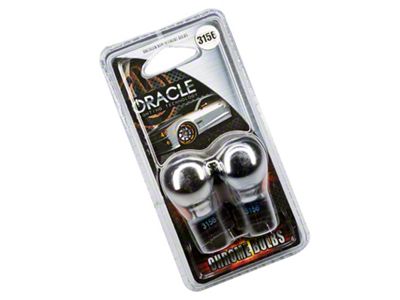 Oracle 3156 Chrome Bulbs Pair - White SEE WARRANTY - 5509-001