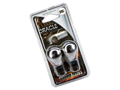 Oracle 3157 Chrome Bulbs Pair - White SEE WARRANTY - 5511-001