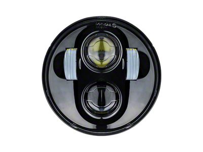 Oracle 5.75in 40W Replacement LED Headlight - Black SEE WARRANTY - 6914-504