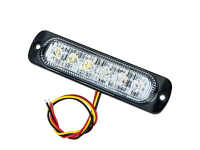 Oracle 6 LED Slim Strobe - White SEE WARRANTY - 3511-001