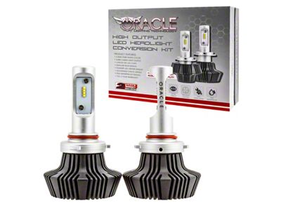 Oracle 9005 4000 Lumen LED Headlight Bulbs Pair - 6000K