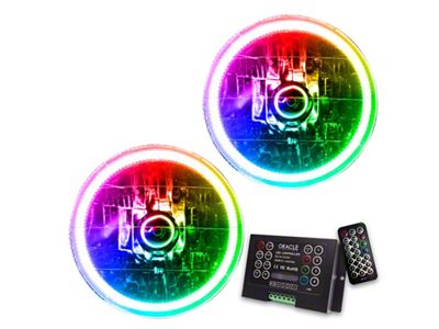 Oracle 97-06 Jeep Wrangler TJ SMD HL - ColorSHIFT w/ - 7081-333
