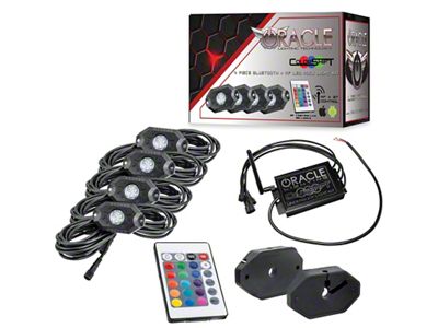 Oracle Bluetooth + RF Underbody Rock Light Kit - 4 - 5818-333