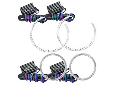 Oracle BMW 5 Series 03-10 Halo Kit - ColorSHIFT w/o - 2969-334