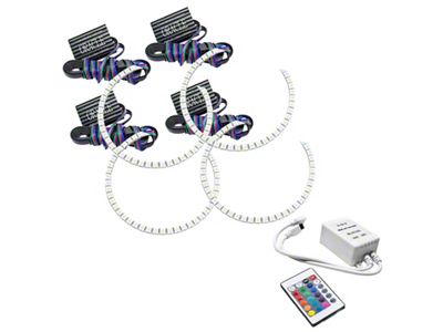 Oracle Cadillac Escalade 02-06 Halo Kit - ColorSHIFT w/ Simple - 2215-504